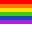 scrolling pride flag